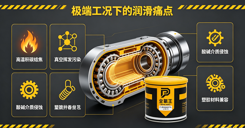 P-BBARRIERTA I EL-102氟脂：工业润滑新选择，解决极端工况痛点！ (1)